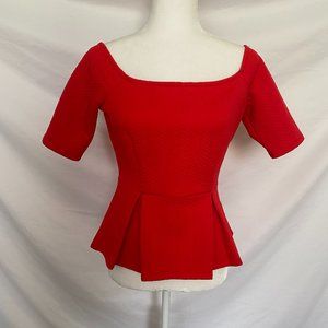 JustFab - Off Shoulder Peplum Top